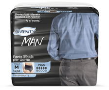 Serenity Man Pants Black Plus
