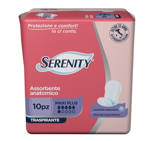 Serenity Assorbente Anatomico Maxi Plus