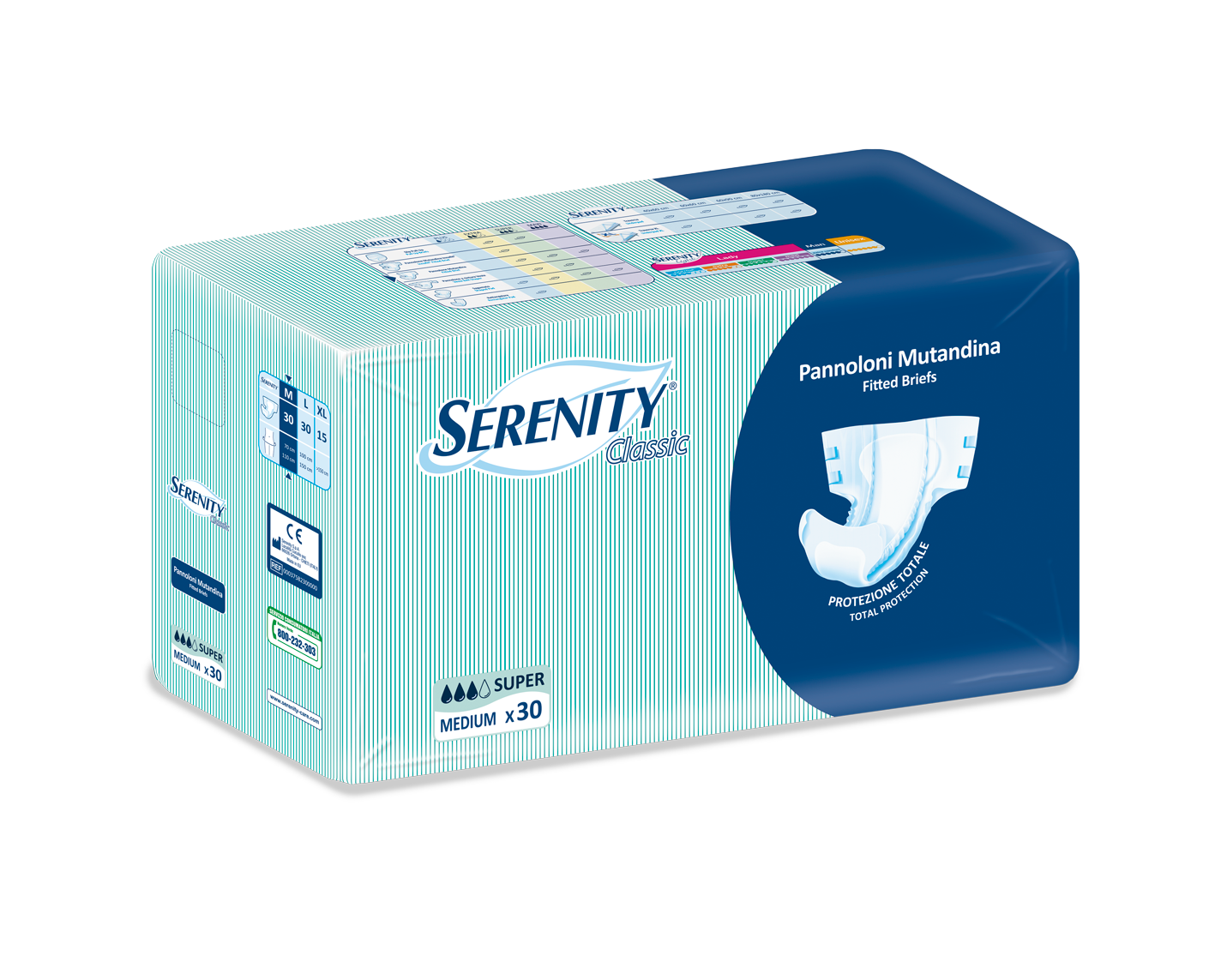 Serenity Classic Pannolone Mutandina M Super- Acquista su SerenityShop