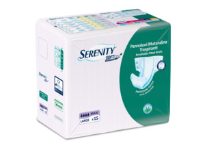 Serenity Soft Dry+ Pannolone Mutandina L Maxi