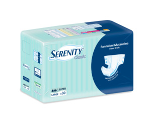 Serenity Classic Pannolone Mutandina L Super