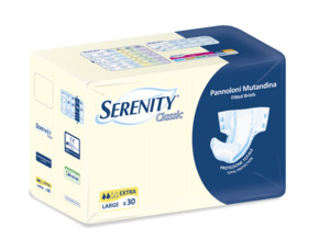 Serenity Classic Pannolone Mutandina L Extra