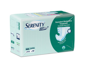 Serenity Soft Dry+ Pannolone Mutandina L Super